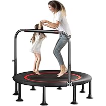 Amazon | トランポリン 室内 静音トランポリン 八本足 全鋼構造 静音